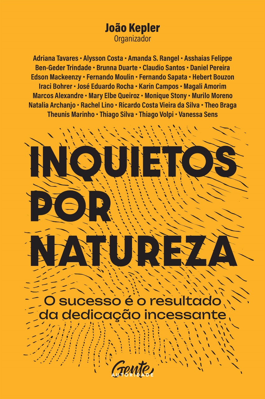 Capa do livro Inquietos por Natureza